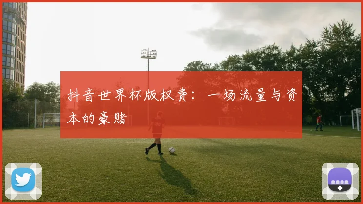 抖音世界杯版权费：一场流量与资本的豪赌